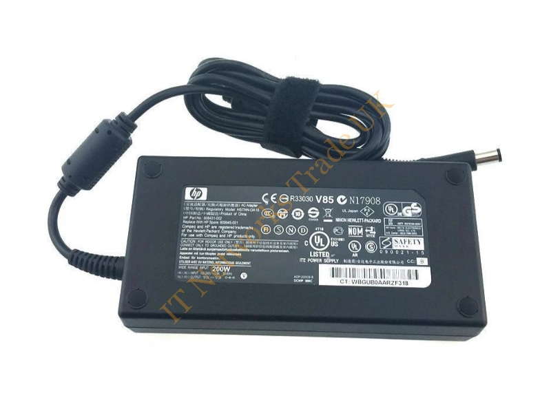 815680-002 HP 4.5mm 200-Watts Smart Slim Pfc AC Adapter Power Adapter