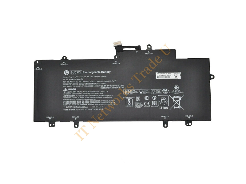 816609-005 HP 3.28Ah 37Wh 3-Cell lithium-ion (Li-Ion) Battery for Chromebook 14 G4 Laptop Battery