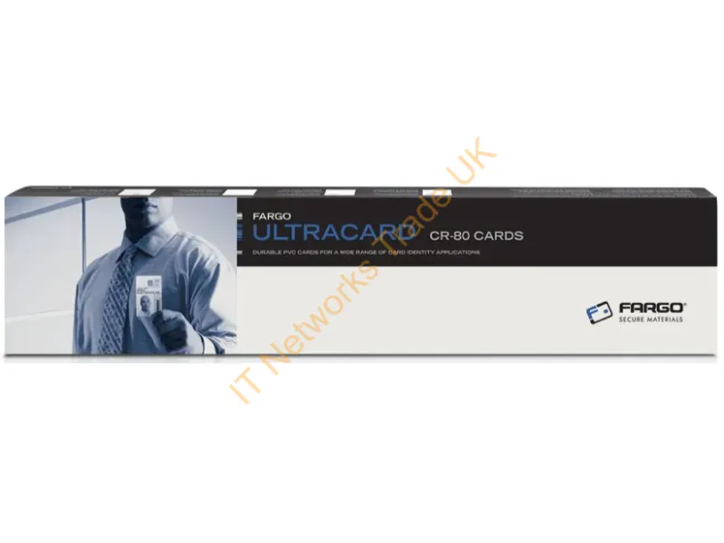 81754 - Fargo 081754 Blank Plastic Card