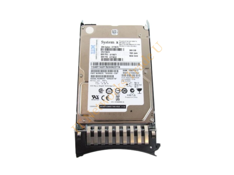81Y9670 - IBM 300GB SAS 2.5" 15000RPM 300GB SAS internal hard drive