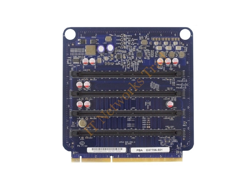 820-1981 Apple 4-Slot Memory Riser Board for Mac Pro A1186 Mid 2006