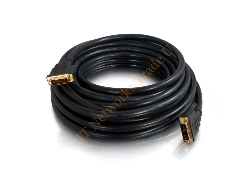 C2G 15.2m DVI-D CL2 M/M 15.2m DVI-D DVI-D Black DVI cable Video Cable