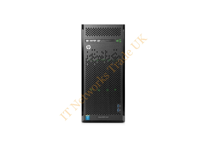 821785-P01 HP ProLiant ML110 G9 4.5U Tower Server 1 x Intel -Xeon E5-1603 v3 Quad-core (4 Core) 2.8GHz Server System