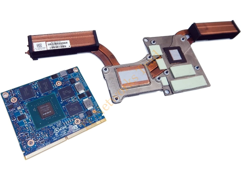 822509-Z153H HP nVidia Quadro M2000M 4GB GDDR5 128-Bit Video Graphics Card with Heatsink for ZBook 15 G3