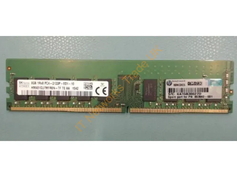 823170-001 - Hpe 823170-001 Memory Module 8 Gb 1 X 8 Gb Ddr4