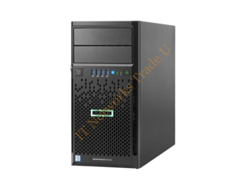 824379-421 - Hewlett Packard Enterprise ProLiant ML30 Gen9 E3-1220v5 1P 4GB-U B140i 4LFF SATA 350W PS Base Server 3GHz E3-1220V5 350W Tower (4U) server system