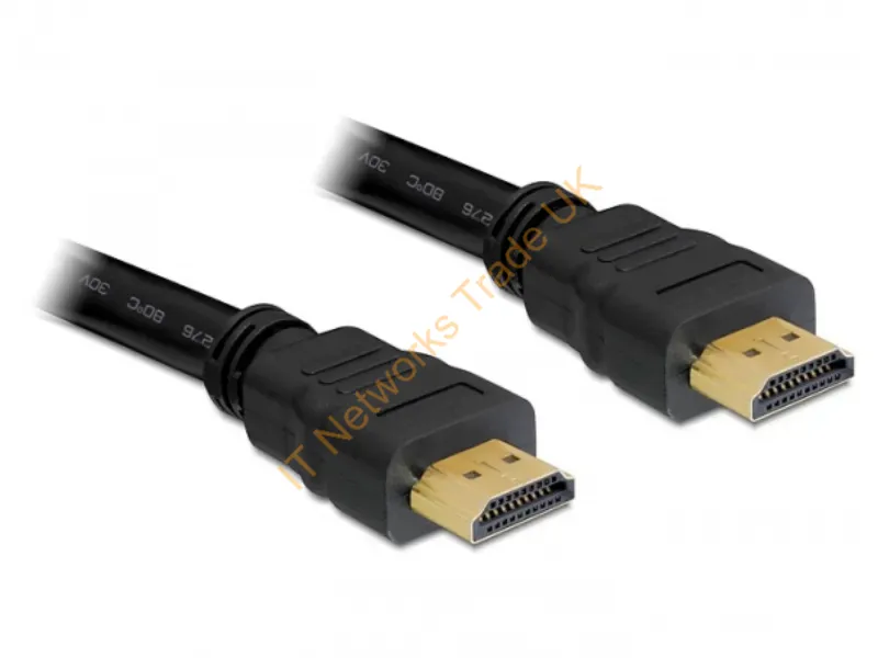 82710 - DeLOCK 82710 HDMI cable 15 m HDMI Type A (Standard) Black