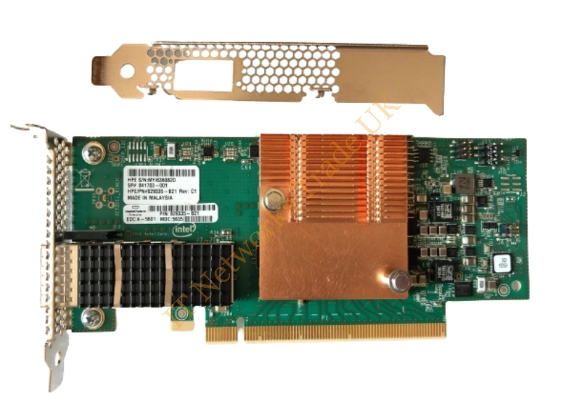 829334-B21 HP OP101 QSFP28 Single Port 100GB x8 PCI Express Gen3 with Intel Omni-Path Architecture Adapter
