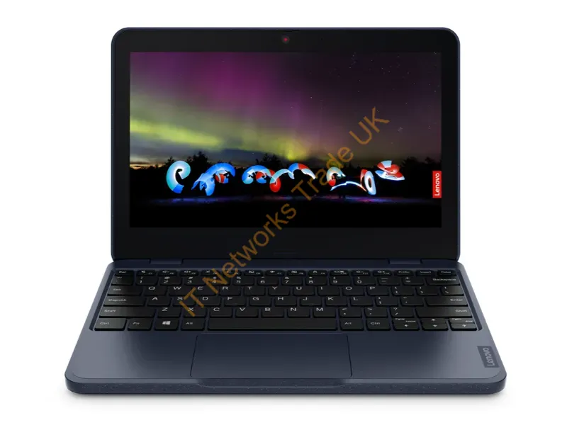 82HY000RUS - Lenovo 100W Gen 3 (Amd) Amd 3000 3015E Laptop 11.6" Hd 4 Gb Ddr4-Sdram 128 Gb Emmc Wi-Fi 6 (802.11Ax) Windows 11 Se English Blue