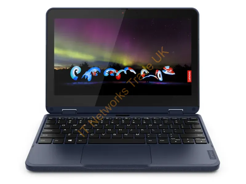 82J30019US - Lenovo 500W Gen 3 (Intel) Intel Pentium Silver N6000 Hybrid (2-In-1) 11.6" Touchscreen Hd 4 Gb Lpddr4X-Sdram 128 Gb Ssd Wi-Fi 6 (802.11Ax) Windows 11 Pro Academic Blue