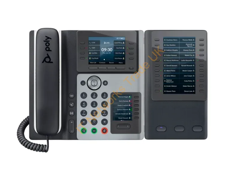 82M93AA - Hp Poly Edge E400 Ip Phone And Poe-Enabled