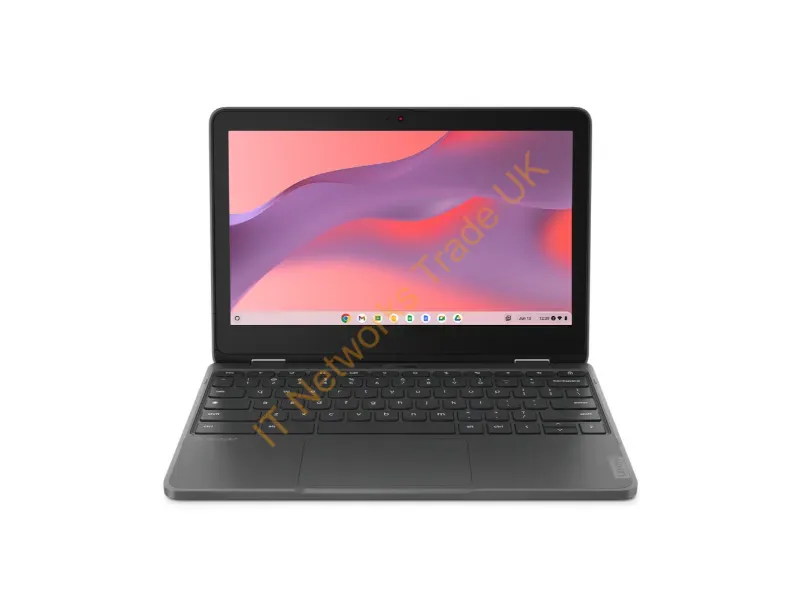 82W20004US - Lenovo 300E Yoga Chromebook Gen 4 Mediatek Kompanio 520 11.6" Touchscreen Hd 8 Gb Lpddr4X-Sdram 64 Gb Emmc Wi-Fi 6 (802.11Ax) Chromeos English Gray