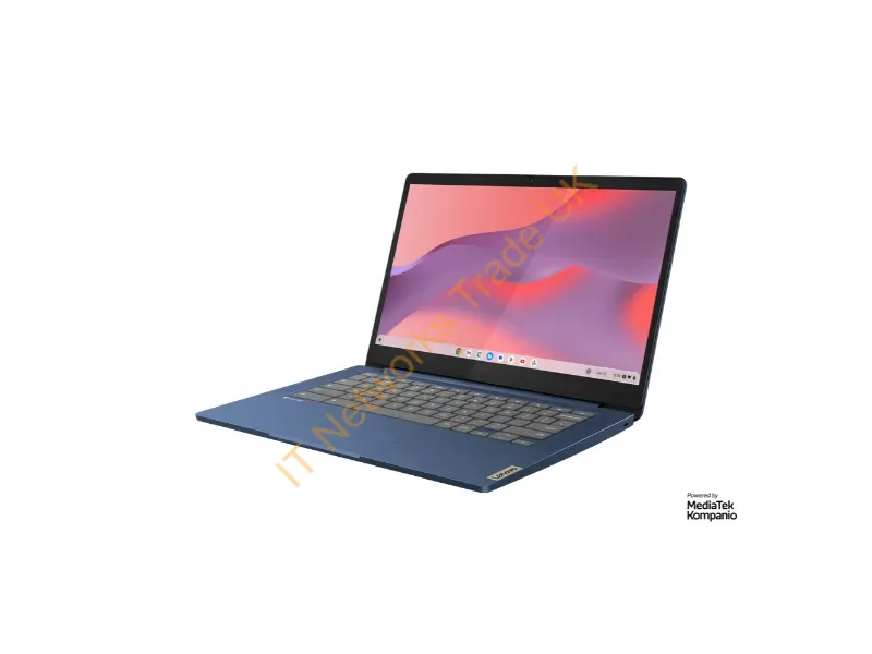82XJ0000US - Lenovo Ideapad Slim 3 Chrome 14M868 Mediatek Kompanio 520 Chromebook 14" Touchscreen Full Hd 4 Gb Lpddr4X-Sdram 64 Gb Emmc Wi-Fi 6 (802.11Ax) Chromeos English Blue