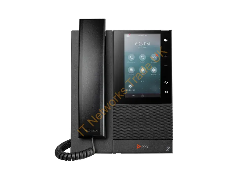 82Z82AA - Hp Poly Ccx 505 Business Media Phone With Open Sip And Poe-Enabled
