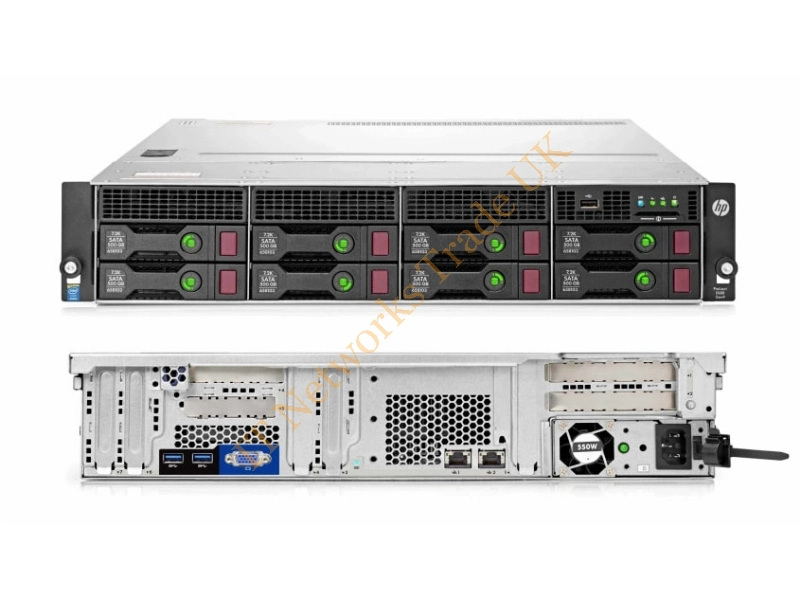 830013-B21 HP ProLiant DL80 Gen-9 with 6-Core Intel -Xeon E5-2603 v4 1.70GHz / 8GB DDR4 SDRAM Server Server System