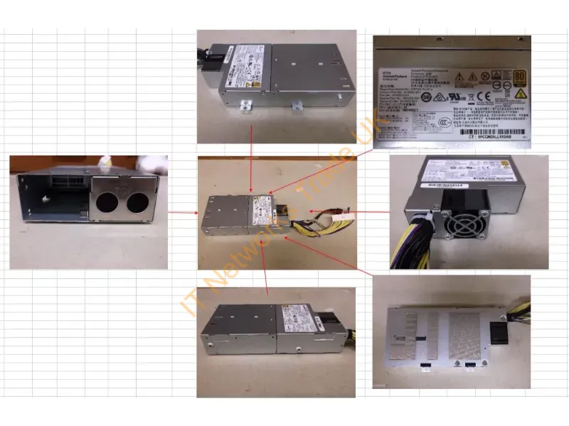 830022-001 HP 2 Bay AC / 240V DC Power Supply Cage Assembly Server Accessory