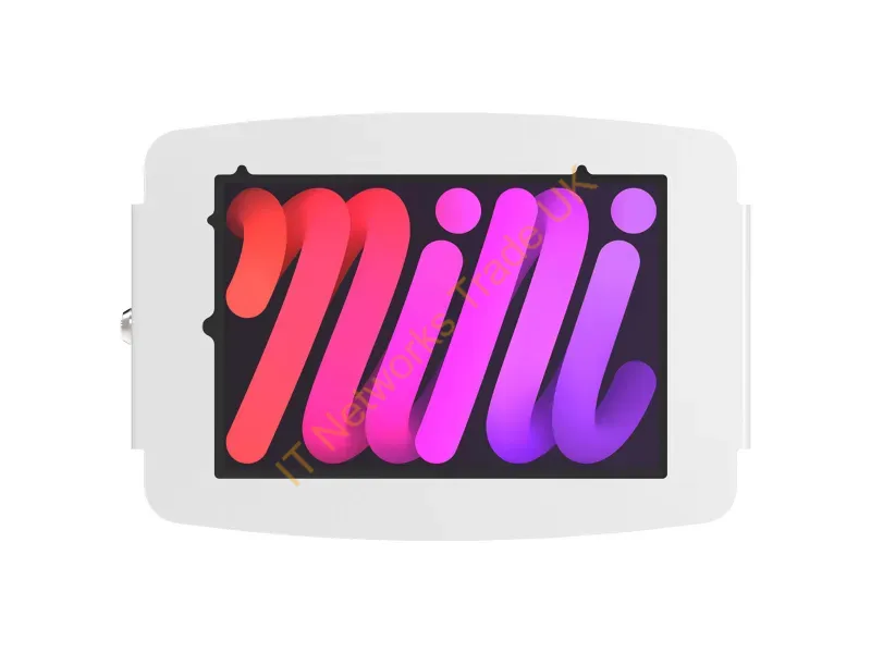 830IPMSW - Compulocks Space Ipad Mini 8.3In Secured Enclosure White Tablet Security Enclosure 8.3"