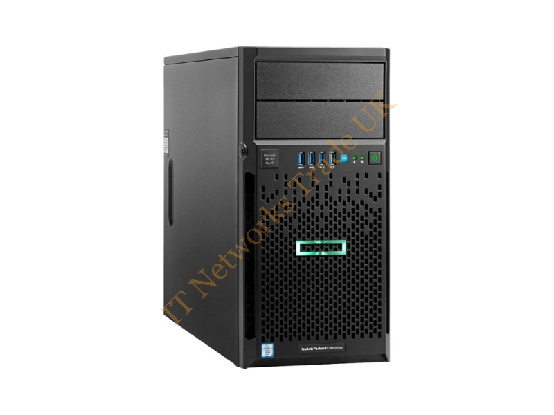 831065-S01 HP ProLiant ML30 Gen9 SmartBuy Server Intel -Xeon Quad-core E3-1230 V5 Quad-core 3.40GHz 4GB RAM B140i 4LFF 350W Power Supply Server System