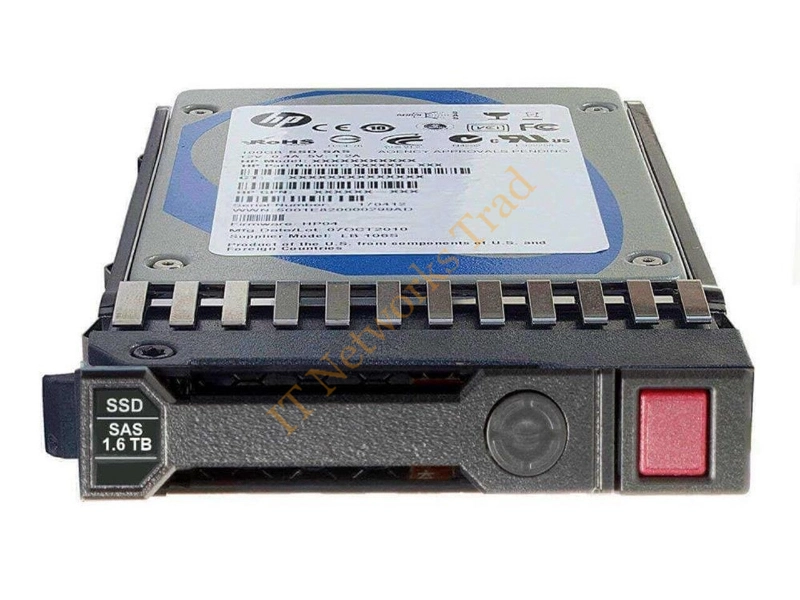 834293-001 HP 1.6TB SAS 12Gb/s 2.5-inch Mixed Use Solid State Drive for Storevirtual 3200 SSD Storage