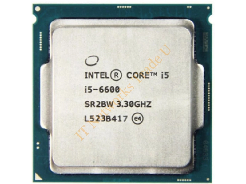 834935-001 HP 3.30GHz 8GT/s DMI3 6MB SmartCache Socket FCLGA1151 Intel Core i5-6600 Quad Core Retail Processor