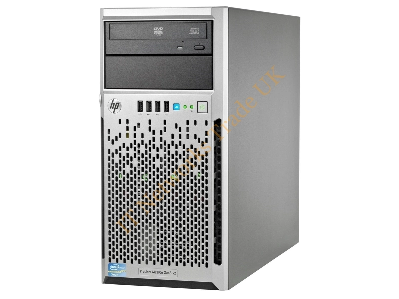 835267-001 HP ProLiant ML10 v2 Intel -Core i3-4150 3.50GHz CPU 8GB RAM 500GB SATA 72000RPM SSD Matrox G200 Graphics Server System
