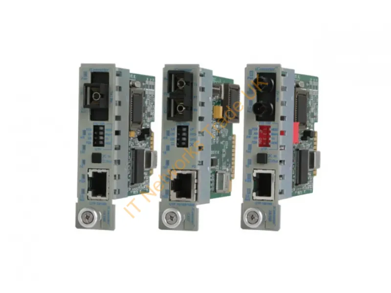 8386-0 - Omnitron Iconverter 10/100 Network Media Converter Internal 100 Mbit/S 1310 Nm Multi-Mode Gray