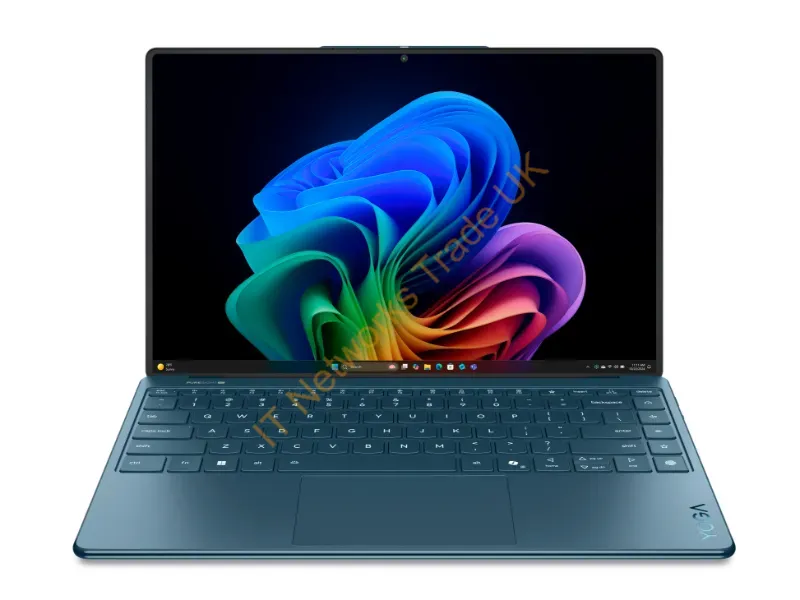 83CX0005US - Lenovo Yoga Slim 9 14Ill10 Copilot+ Pc Intel Core Ultra 7 258V Laptop 14" Touchscreen Wquxga 32 Gb Lpddr5X-Sdram 1 Tb Ssd Wi-Fi 7 (802.11Be) Windows 11 Home English Teal