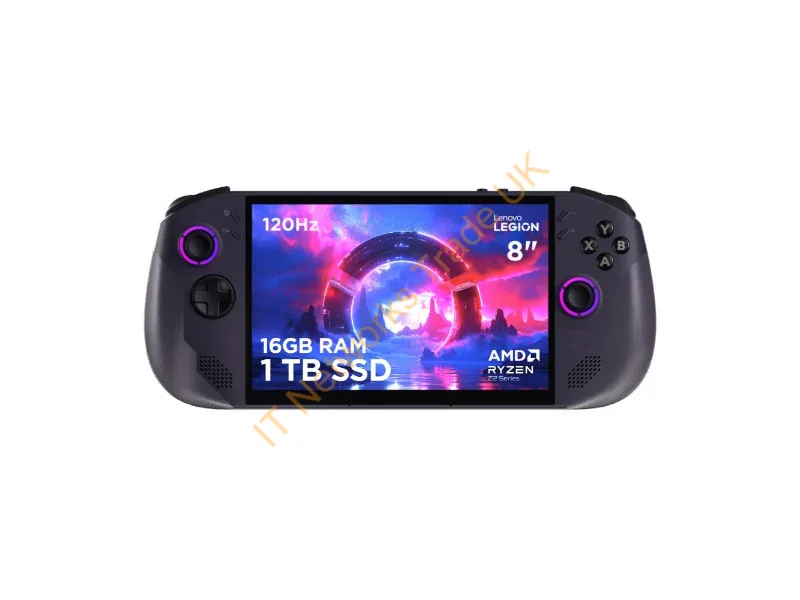 83L3003BUK - Lenovo Legion Go S 8ARP1 portable game console 20.3 cm (8") 1 TB Touchscreen Wi-Fi Black