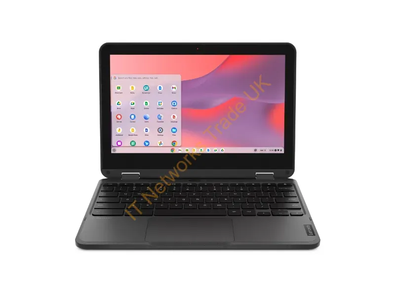 83L40000US - Lenovo 500E Chromebook Gen 4S Intel N N100 11.6" Touchscreen Hd 4 Gb Lpddr5-Sdram 64 Gb Emmc Wi-Fi 6E (802.11Ax) Chromeos English Gray