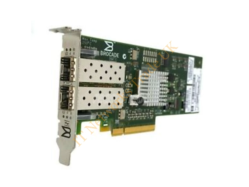 84-1000446-01 Dell Brocade 825 Dual Port 8Gb/s Fiber Channel Host Bus Adapter Fiber Channel Controller