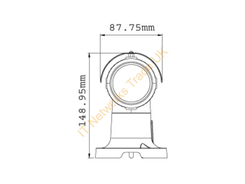 84-BL320-D03U - Geovision Gv-Bl320D Bullet Ip Security Camera Outdoor 2048 X 1536 Pixels Ceiling/Wall