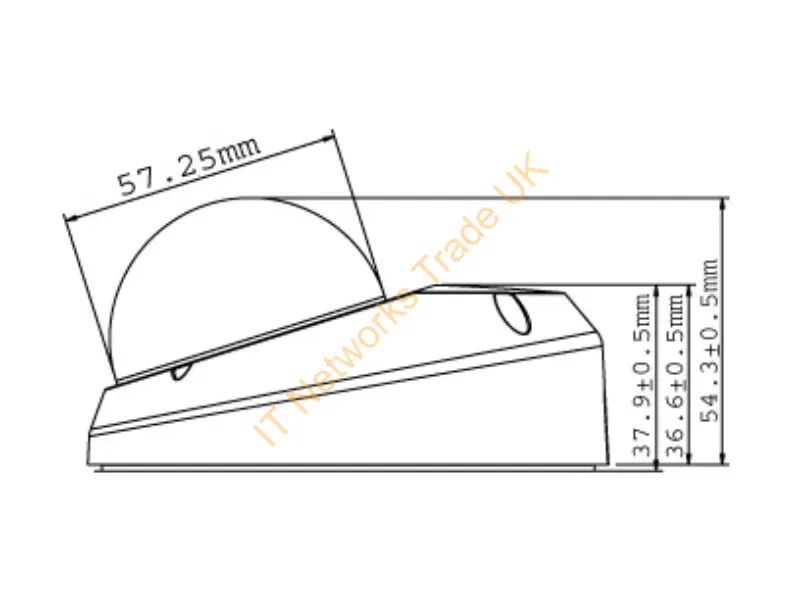 84-MD520-100U - Geovision Gv-Mfd520 Dome Indoor 2560 X 1920 Pixels Ceiling