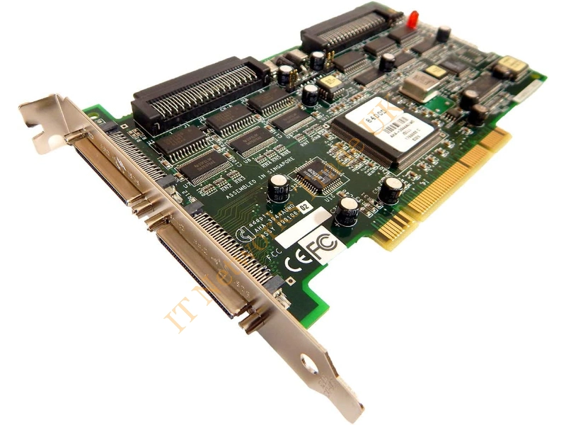 8400D Dell Dual Port PCI SCSI Controller Card RAID Controller
