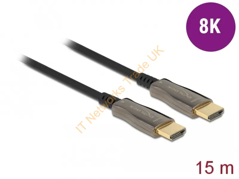 84037 - DeLOCK Active Optical Cable HDMI 8K 60 Hz 15 m