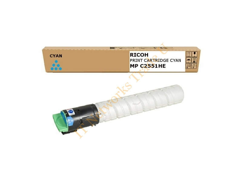 Ricoh 842064 (TYPE MPC 2551 HE) Toner cyan, 9.5K pages Accessory
