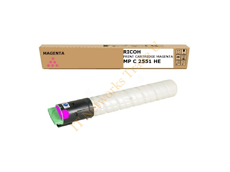 Ricoh 842063 (TYPE MPC 2551 HE) Toner magenta, 9.5K pages Accessory