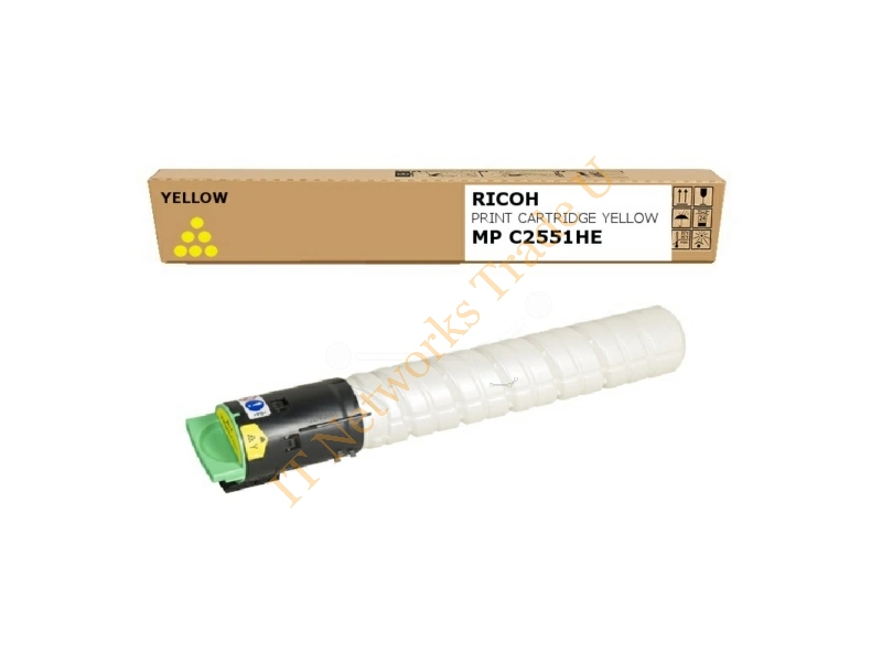 Ricoh 842062 (TYPE MPC 2551 HE) Toner yellow, 9.5K pages Accessory