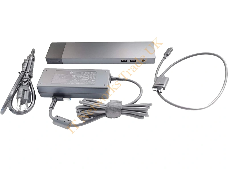 841830-002 HP 90-Watts Thunderbolt 3 Docking Station with 3x USB Type C / Ethernet Port and SD Card Reader for ZBook Series Laptop Accessory