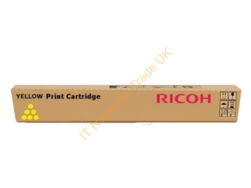 Ricoh 842044 Toner yellow, 15K pages @ 5% coverage, 370gr Accessory