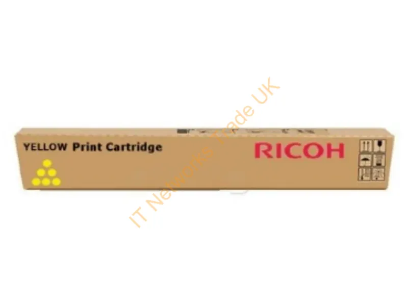 Ricoh 842049 Toner yellow, 18K pages @ 5% coverage Accessory