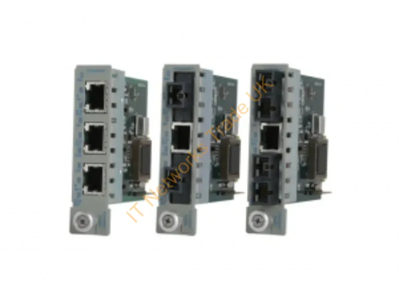 8421-1 - Omnitron Iconverter Tx/2Fx Network Media Converter Internal 100 Mbit/S 1310 Nm Single-Mode