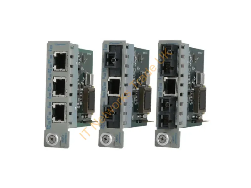 8430-2 - Omnitron Iconverter Tx/2Fx Network Media Converter Internal 100 Mbit/S 1310 Nm Single-Mode Gray