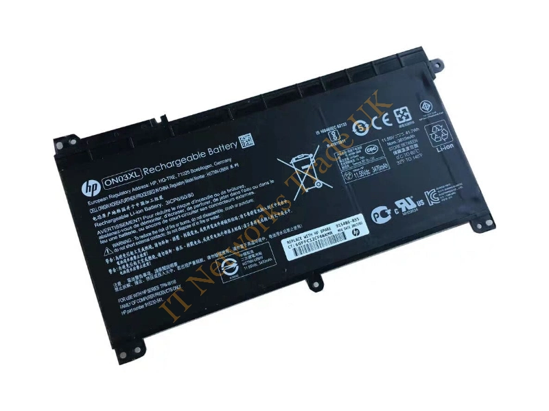 843537-541 HP 3610mAh 41.7Wh 11.55V Li-Ion Battery for TPN-W118 Series Laptop Battery