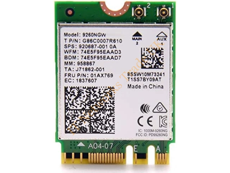 847054-001 HP Wi-Fi 802.11 uPCI Express Wide Temperature Kit for GL20 IoT Gateway - Wireless LAN Card