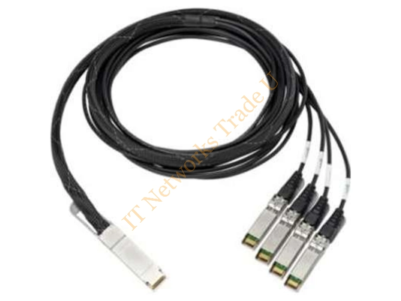 849438-001 HP 100Gb/s QSFP28 To 4X25Gb SFP28 5M Direct Attach Copper Cable Network Ethernet Cable