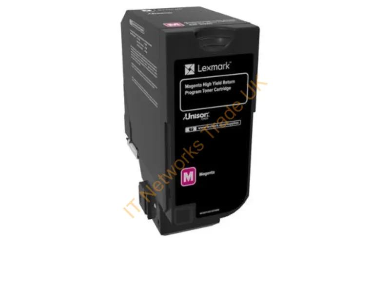 84C1HM0 - Lexmark 84C1Hm0 Toner Cartridge Original Magenta 1 Pcs