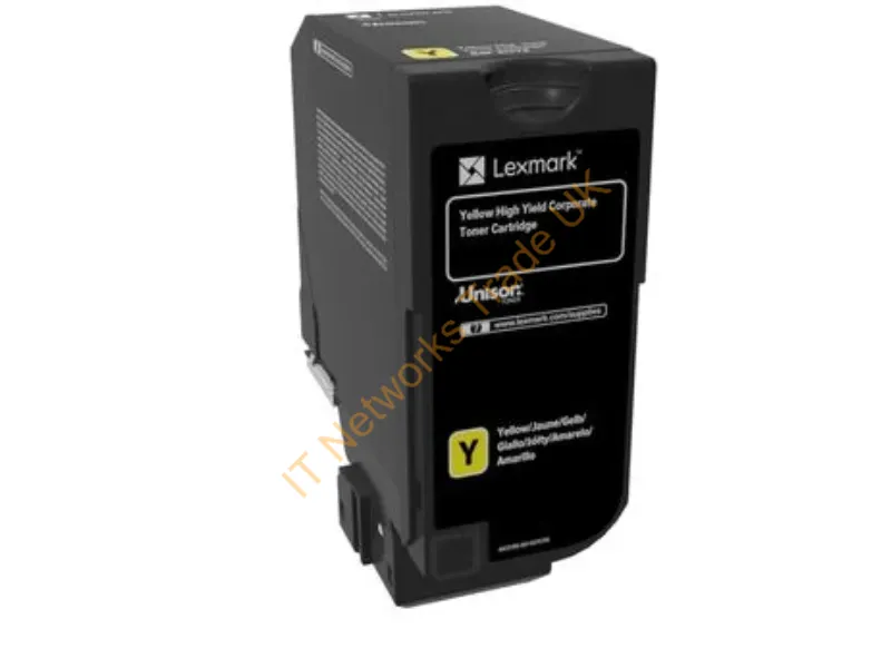 84C2HYE - Lexmark 84C2HYE Toner yellow, 16K pages Accessory