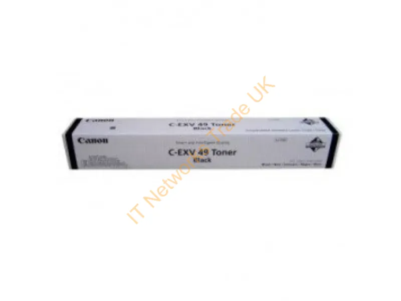 8524B002 - Canon 8524B002/C-EXV49 Toner black, 36K pages/5% for Canon IR-C 3320