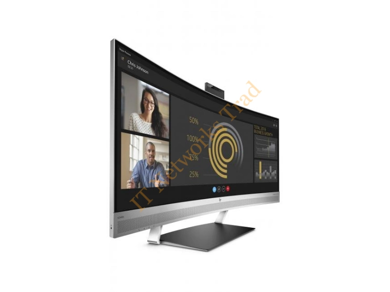 852837-001 HP EliteDisplay S340c 34-inch 3440 x 1440 TFT Active Matrix HDMI / DisplayPort / USB 3.0 Curved  LED Monitor