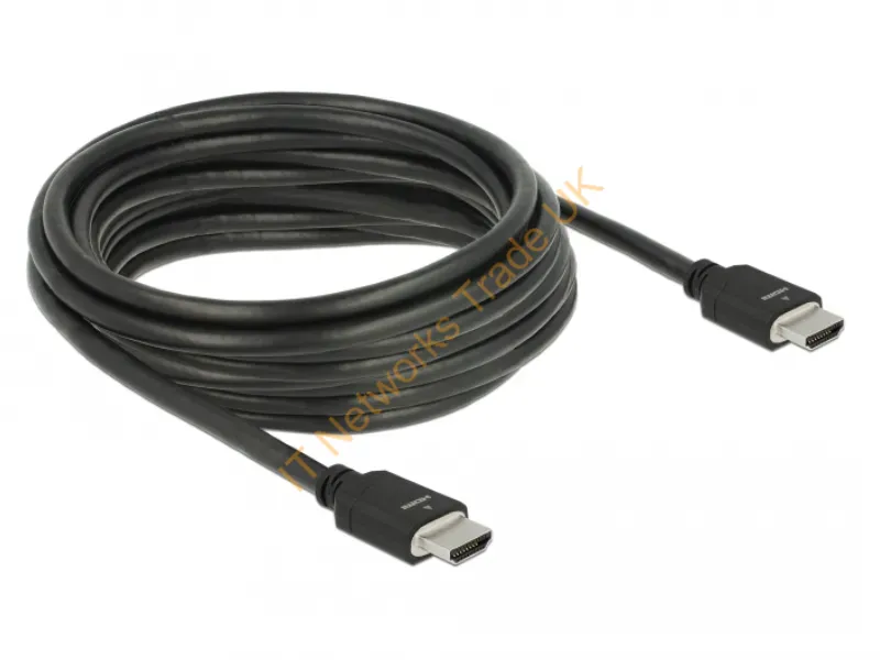 85296 - DeLOCK 85296 HDMI cable 5 m HDMI Type A (Standard) Black